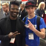 Miles Halter and Tosin Abasi at NAMM 2018