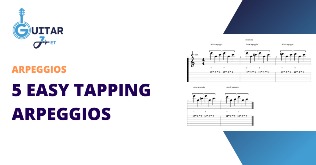 5 easy tapping arpeggios featured image