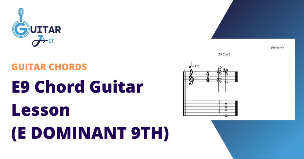 E9 Chord Guitar Lesson Featured Image